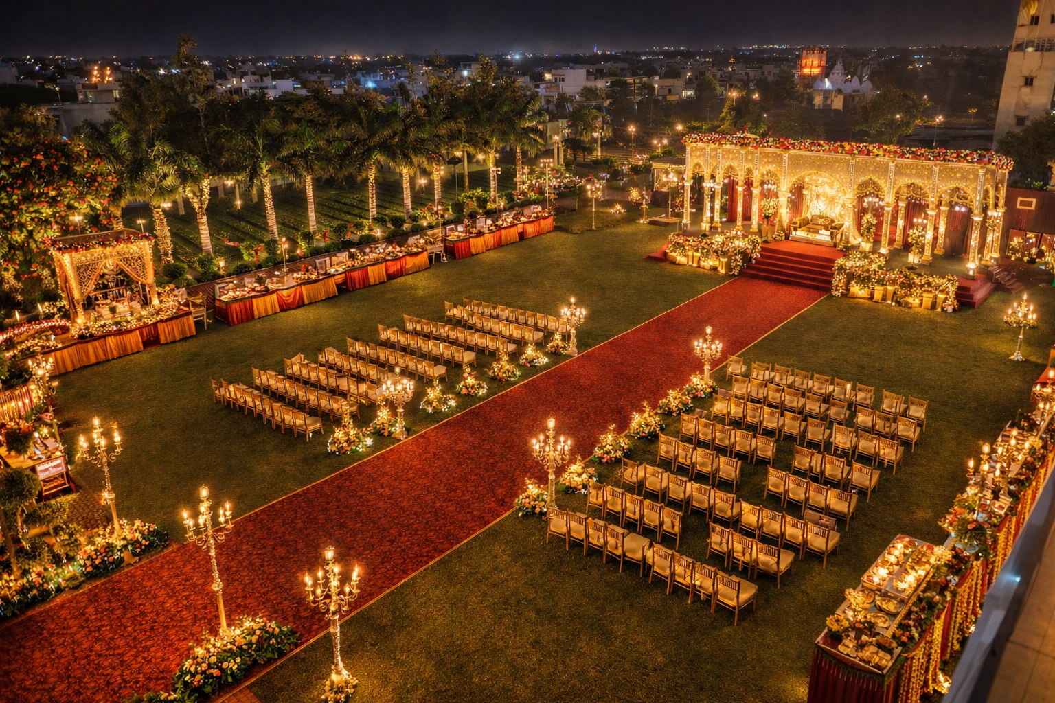 The Emerald Lawn Detail