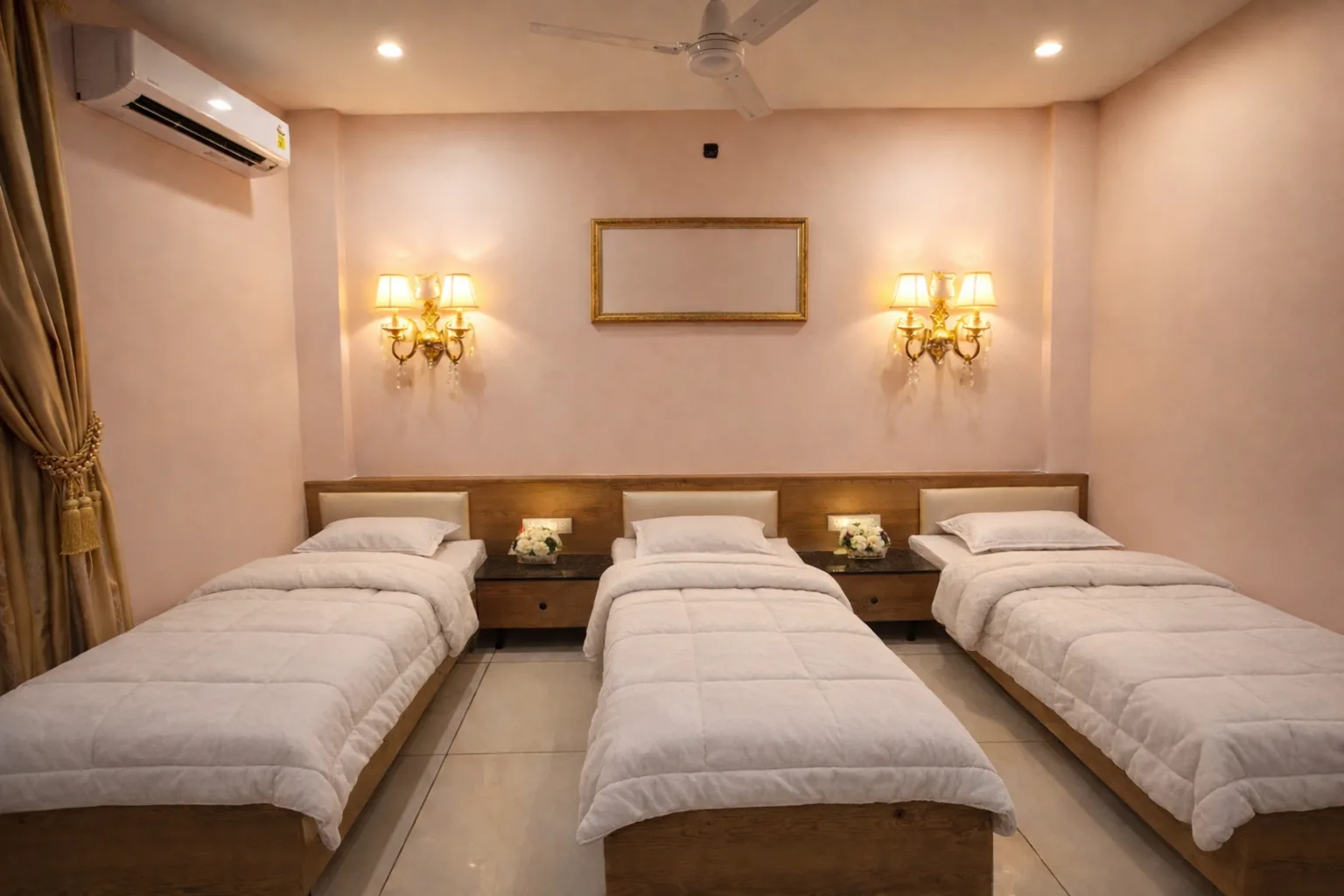 Triple Bed Rooms — AC Room at Suman Wedding Venue, Ujjain